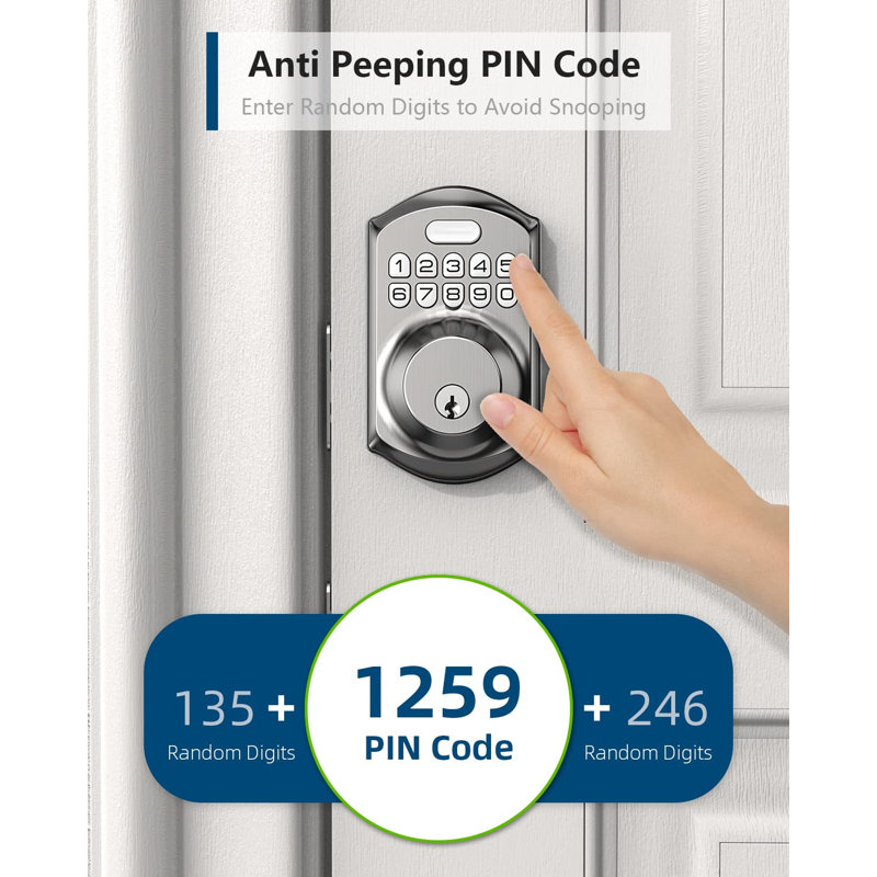 Pin entry door locks online